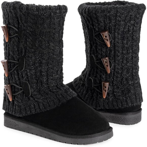 Women's Faux Fur Lined Cushioned Casual Boots for Comfort and Style - Picture 7 of 7
